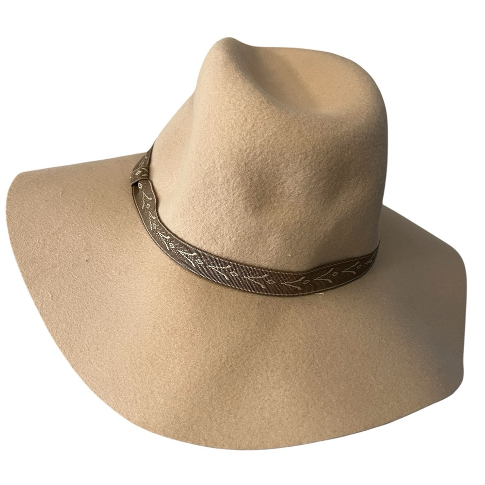 Lucky Brand Tan Wide-Brim Hat